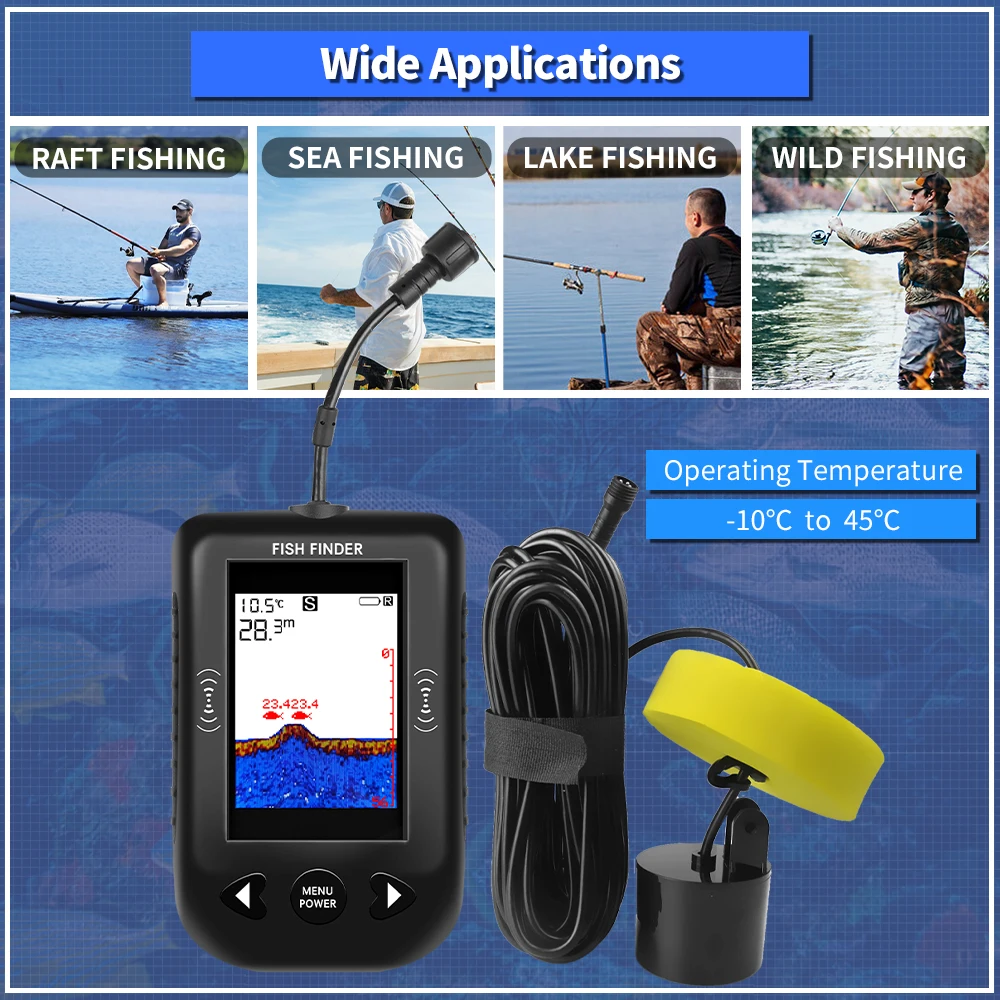 Erchang XF03 Balık Bulucular 4 - Fish Finder Portable incelemesi ve fiyatı